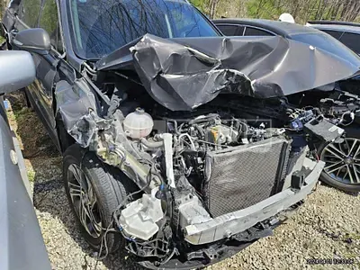 Photo 1 of 16: 2020 Hyundai Santa Fe, VIN KMHS381HGMU323913 — Korean insurance auction