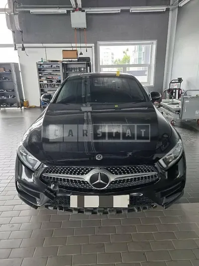 Photo 1 of 5: 2018 Mercedes-Benz Beaconz CLS400 d 4Matic, VIN WDD2J2DB0KA003917 — Korean insurance auction