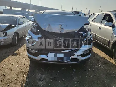 Photo 1 of 7: 2016 Hyundai Santa Fe 2.0 (4WD), VIN KMHSW81UDGU665943 — Korean insurance auction