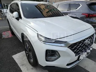 Photo 1 of 56: 2019 Hyundai Santa Fe TM, VIN KMHS381BBLU204185 — Korean insurance auction