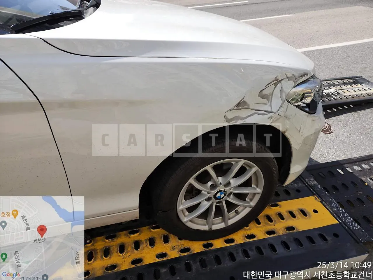 Photo 2 of 14: 2017 BMW 118d, VIN WBA1S5103HV806095 — Korean insurance auction