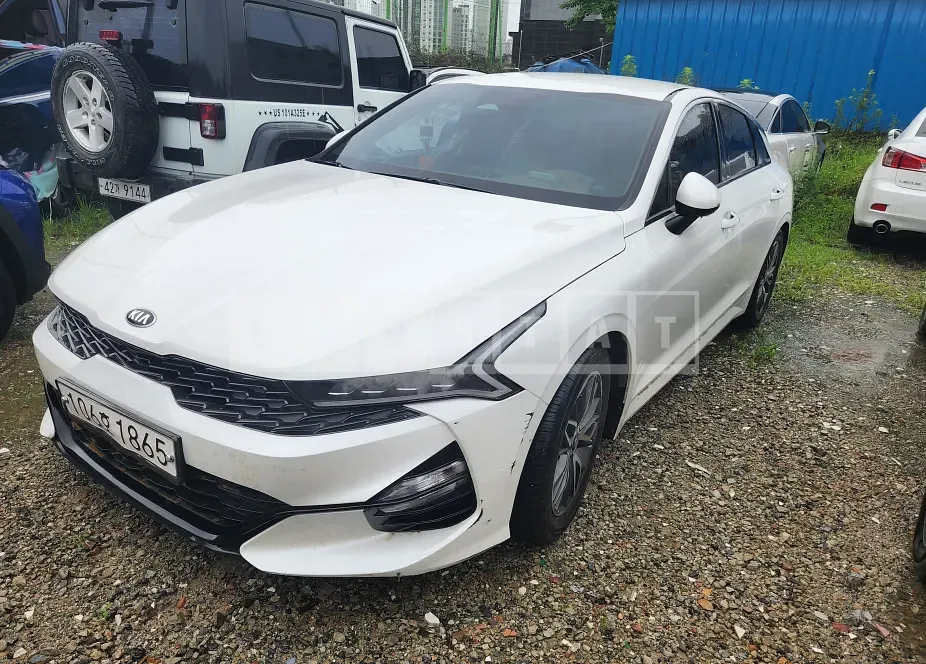 Photo 2 of 8: 2020 Kia K5, VIN KNAG741BBLA054608 — Korean insurance auction