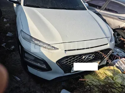 Photo 1 of 8: 2018 Hyundai Kona, VIN KMHK3816GJU008345 — Korean insurance auction