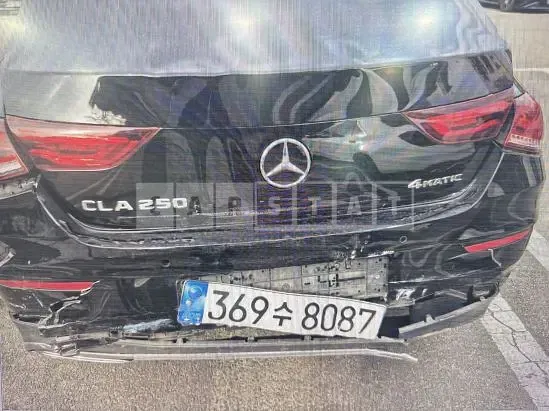 Photo 2 of 30: 2022 Mercedes-Benz CLA250 4Matic, VIN W1K5J4HB7NN268897 — Korean insurance auction