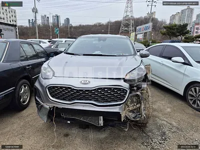 Photo 1 of 15: 2020 Kia Sportage, VIN KNAPM813BLK874908 — Korean insurance auction