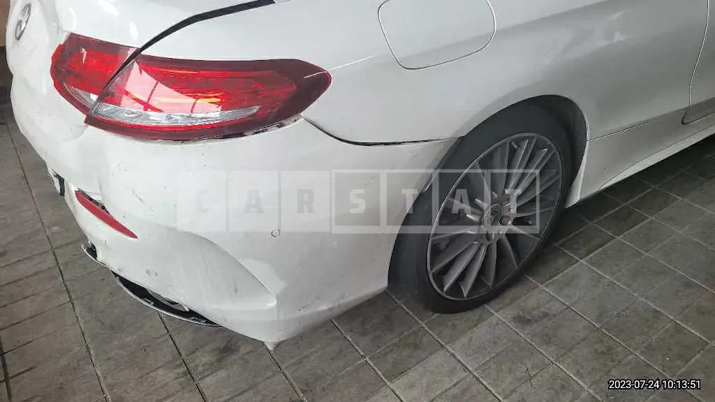 Photo 2 of 46: 2018 Mercedes-Benz C 200 Cabriolet, VIN WDDWK4CB5JF717586 — Korean insurance auction