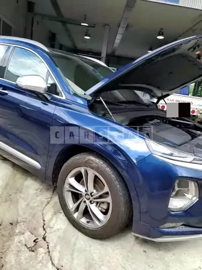Photo 2 of 13: 2018 Hyundai Santa Fe TM 4WD, VIN KMHS581BDKU127306 — Korean insurance auction