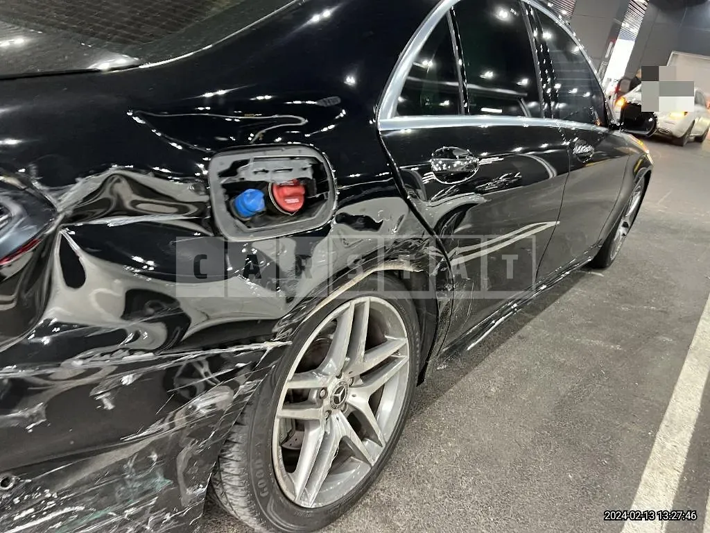Photo 2 of 14: 2020 Mercedes-Benz S350d 4Matic, VIN W1KUF2BB0LA564696 — Korean insurance auction