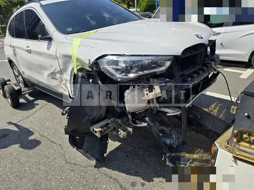 Photo 2 of 7: 2017 BMW X1 xDrive18d — Korean insurance auction
