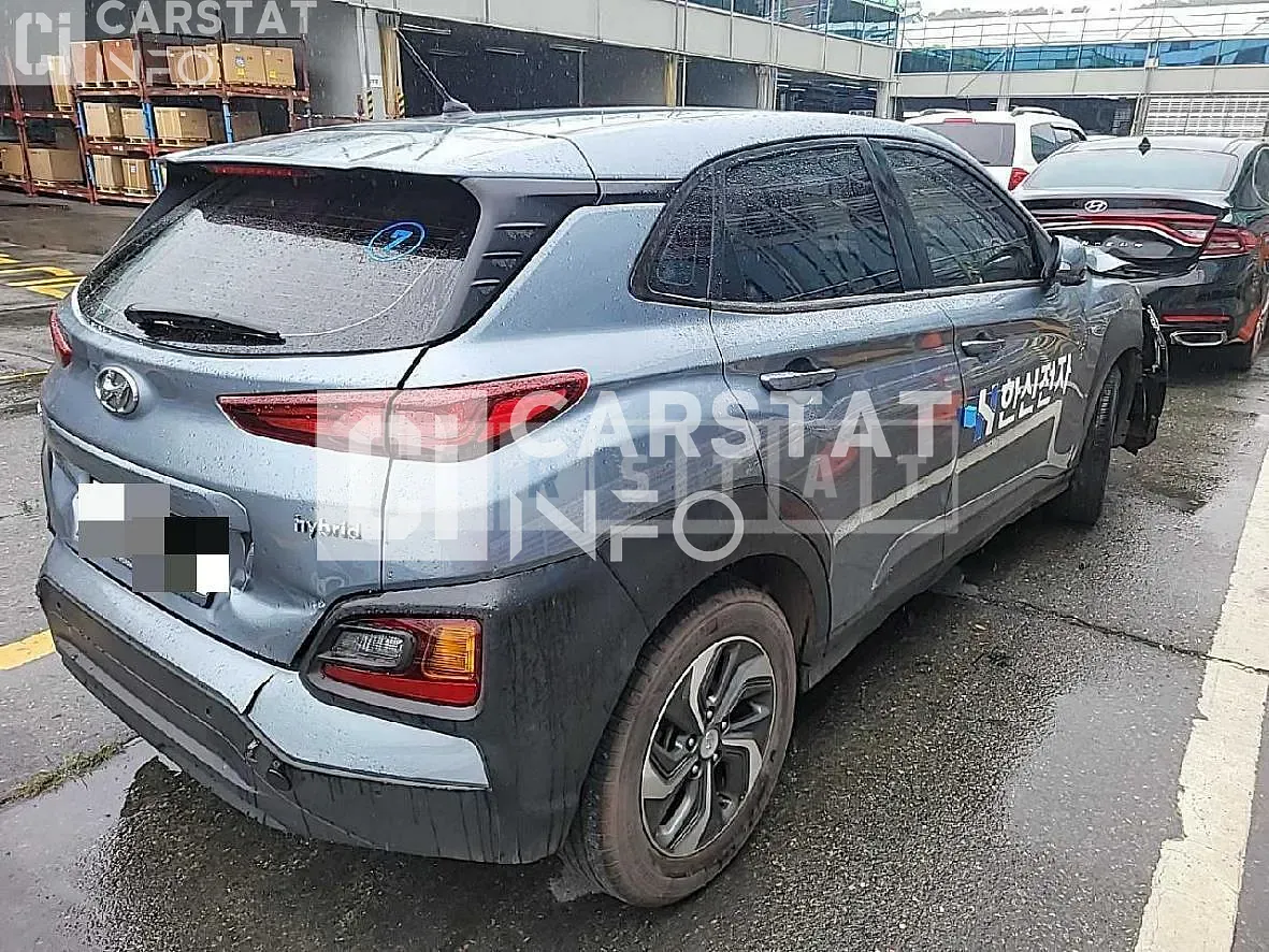 Photo 2 of 10: 2020 Hyundai Kona Hybrid, VIN KMHK281EGLU026386 — Korean insurance auction