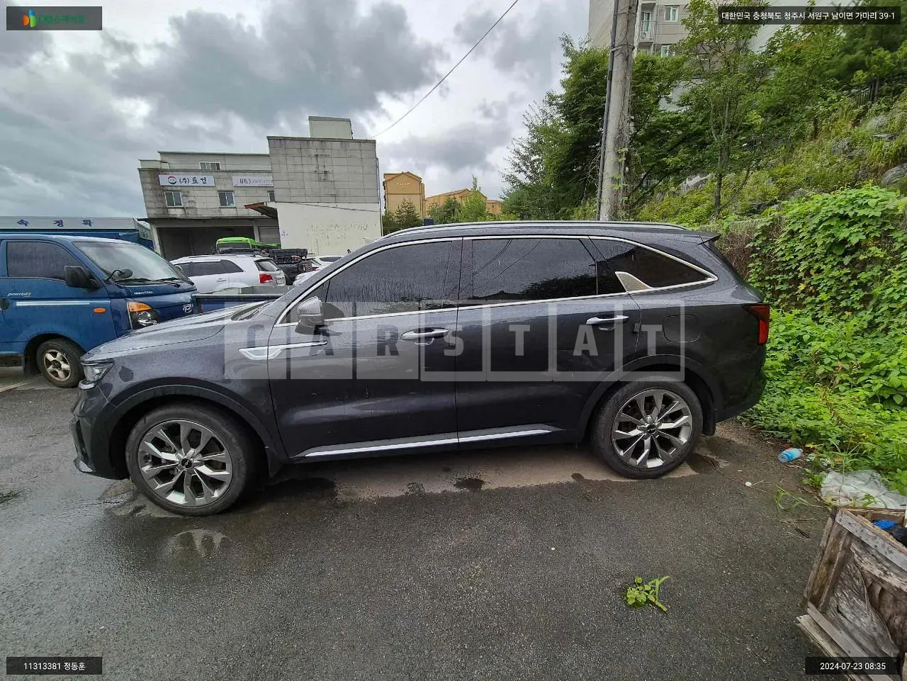 Photo 2 of 12: 2021 Kia Sorento, VIN KNARH81BGNA137919 — Korean insurance auction