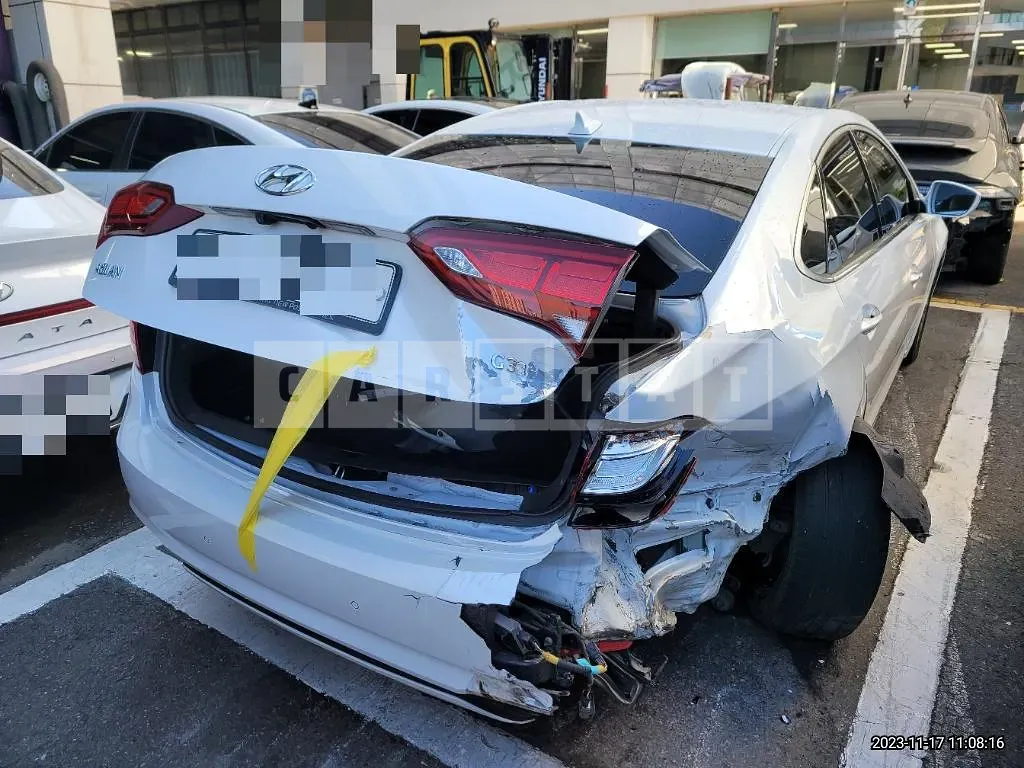Photo 2 of 10: 2015 Hyundai Aslan 3.3, VIN KMHFR412BFA004973 — Korean insurance auction