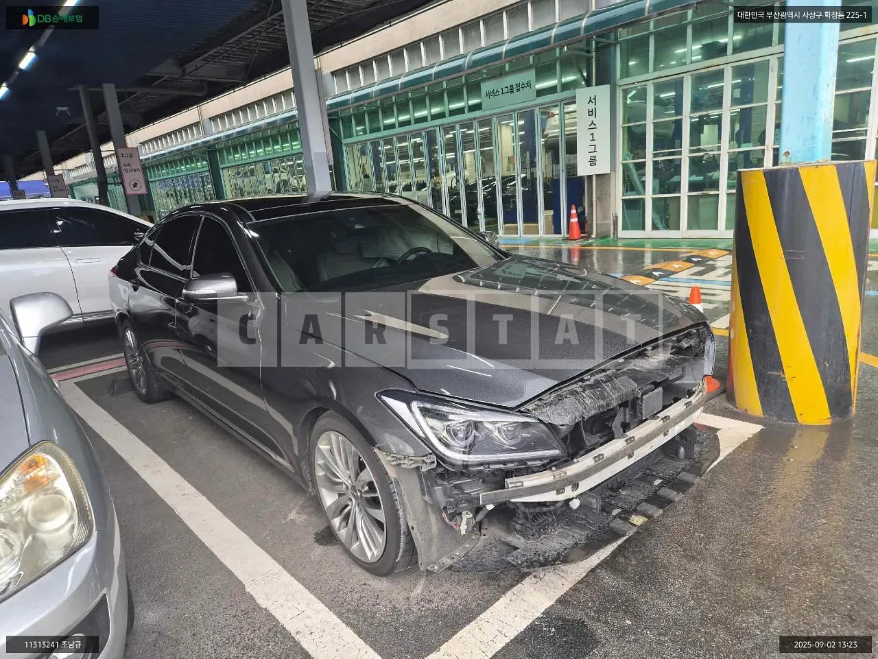 Photo 2 of 14: 2019 Hyundai Genesis G80, VIN KMHGR41EDKU323103 — Korean insurance auction