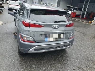 Photo 1 of 26: 2022 Hyundai Kona Hybrid, VIN KMHK381EGNU090897 — Korean insurance auction