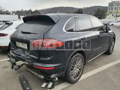 Photo 1 of 24: 2015 Porsche Cayenne Diesel, VIN WP1AF2928FLA36592 — Korean insurance auction