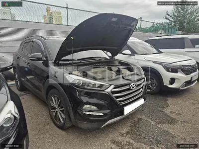 Photo 1 of 6: 2016 Hyundai Tucson, VIN KMHJ381ABHU364395 — Korean insurance auction