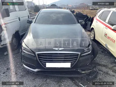 Photo 1 of 7: 2017 Hyundai Genesis /G80, VIN KMHGM41DDJU258206 — Korean insurance auction