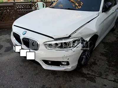 Photo 1 of 17: 2017 BMW 118d, VIN WBA1S5100H5G74741 — Korean insurance auction