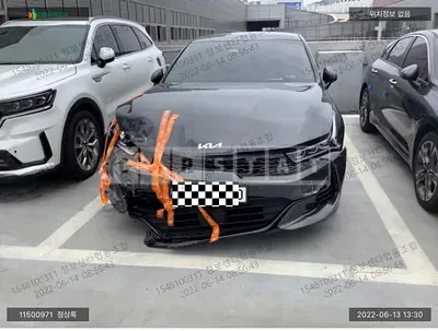 Photo 1 of 21: 2022 Kia K5, VIN KNAG3412BNA180991 — Korean insurance auction
