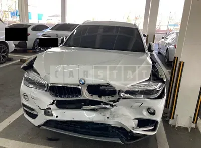 Photo 1 of 13: 2015 BMW X6 xDrive 30d, VIN WBAKV2100F0R23895 — Korean insurance auction