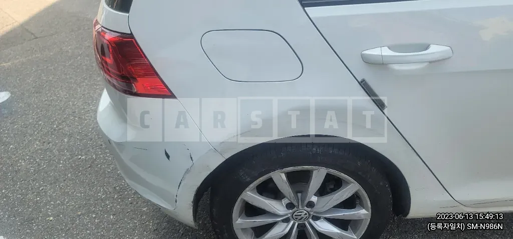 Photo 2 of 13: 2015 Volkswagen Golf 2.0 TDI BMT, VIN WVWZZZAUZFW325107 — Korean insurance auction