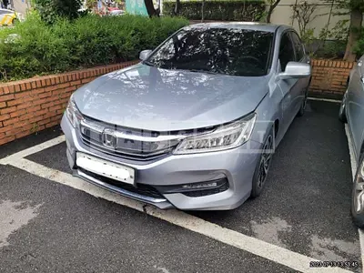 Photo 1 of 16: 2017 Honda Accord 2.4, VIN 1HGCR2680HA510924 — Korean insurance auction