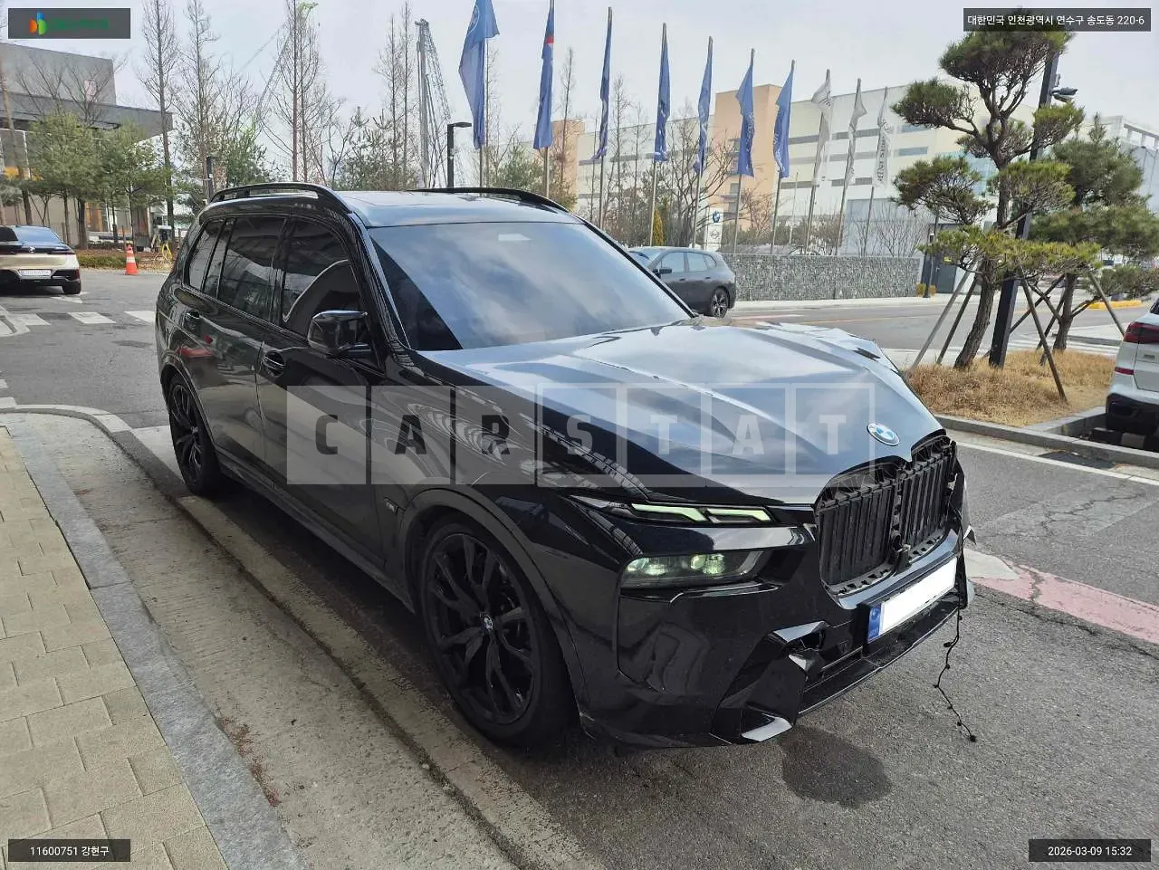 Photo 2 of 18: 2024 BMW X7 M60i xDrive, VIN WBA31EM08R9W15659 — Korean insurance auction