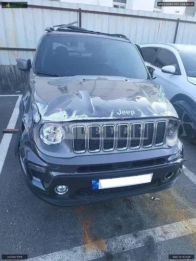 Photo 1 of 27: 2021 Jeep Zip Renegade, VIN 1C4NJCDB8MPN55078 — Korean insurance auction