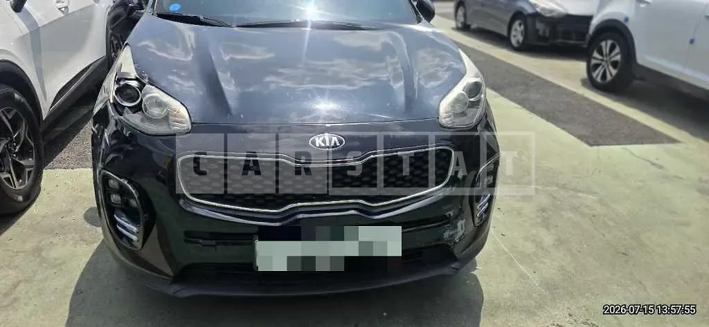Photo 2 of 7: 2016 Kia Sportage 1.7 — Korean insurance auction