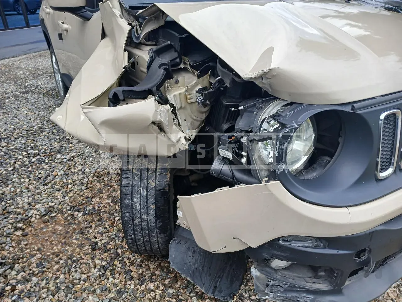Photo 2 of 11: 2015 Jeep Zip Renegade, VIN 1C4BU0000FPC32395 — Korean insurance auction