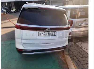 Photo 1 of 21: 2021 Kia Carnival, VIN KNANB81BBMS097094 — Korean insurance auction