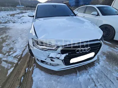 Photo 1 of 16: 2015 Audi A6 45 TDI quattro, VIN WAUZZZ4GXFN048574 — Korean insurance auction