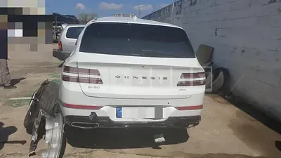 Photo 1 of 14: 2021 Genesis GV80 2.5T (4WD), VIN KMTHA81BDMU074526 — Korean insurance auction