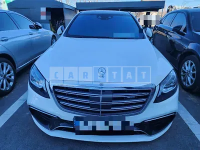 Photo 1 of 76: 2020 Mercedes-Benz S63 4Matic + L, VIN W1KUG8JB6LA578944 — Korean insurance auction