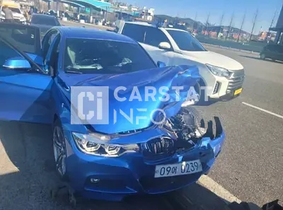 Photo 1 of 9: 2017 BMW 320i, VIN WBA8A9109HK822926 — Korean insurance auction
