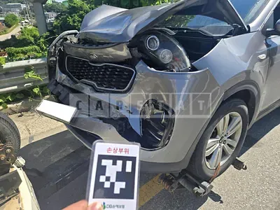 Photo 1 of 16: 2016 Kia Sportage, VIN KNAPL813BGK096695 — Korean insurance auction