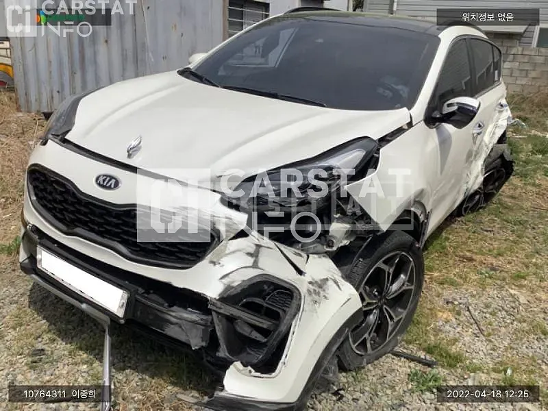 Photo 2 of 10: 2019 Kia Sportage, VIN KNAPP812GKK710629 — Korean insurance auction