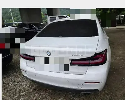 Photo 1 of 49: 2022 BMW 520i, VIN WBA11BH01NCK92584 — Korean insurance auction