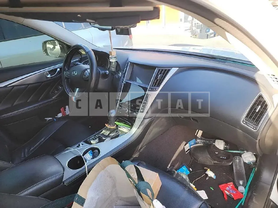 Photo 2 of 9: 2015 Infiniti Q50 2.2d, VIN JNKDV71E1FM530743 — Korean insurance auction