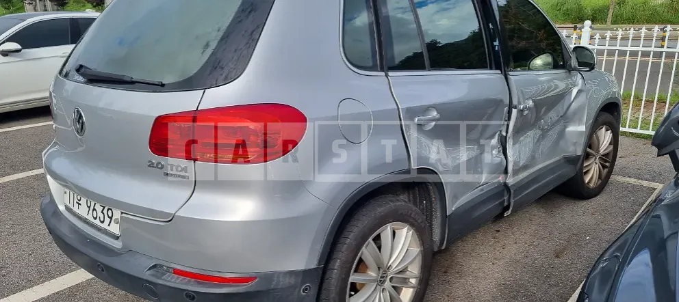 Photo 2 of 10: 2015 Volkswagen Tiguan 2.0 TDI Blue Motion — Korean insurance auction