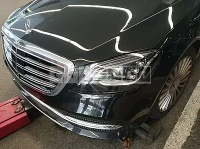 Photo 1 of 14: 2019 Mercedes-Benz S 350 L, VIN WDDUG5FB3KA451526 — Korean insurance auction