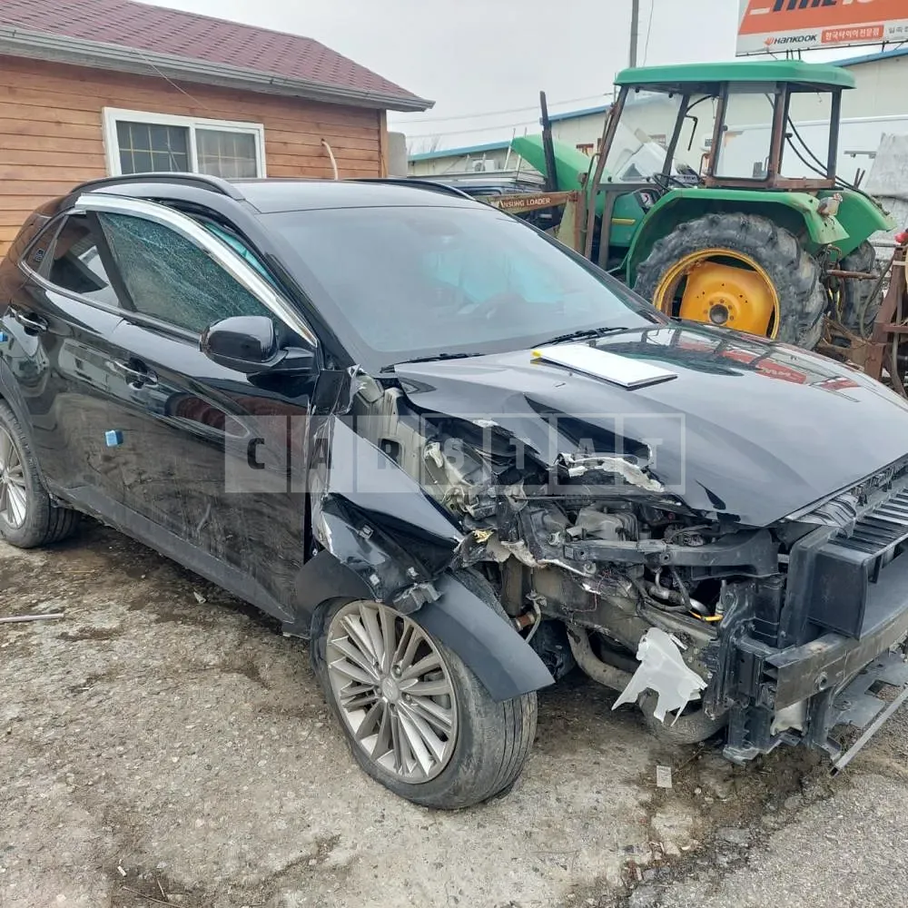 Photo 2 of 9: 2017 Hyundai Kona, VIN KMHK4815HJU017103 — Korean insurance auction