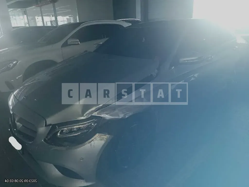 Photo 2 of 9: 2019 Mercedes-Benz C200, VIN WDDWF8ABXKR500985 — Korean insurance auction