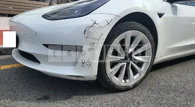 Photo 1 of 12: 2022 Tesla Model 3 LongRange, VIN 5YJ3E1EB9NF149739 — Korean insurance auction