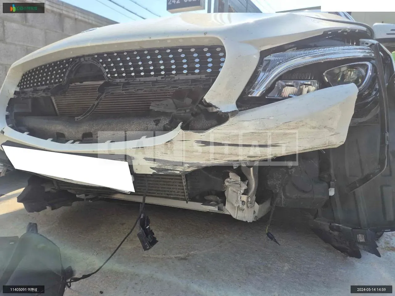 Photo 2 of 13: 2017 Mercedes-Benz CLA 220, VIN WDDSJ4FB7JN577219 — Korean insurance auction