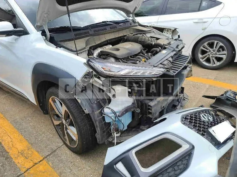 Photo 2 of 9: 2019 Hyundai Kona, VIN KMHK4815GKU351666 — Korean insurance auction