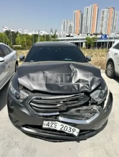 Photo 1 of 8: 2015 Ford Taurus, VIN 1FAHP2F95FG113495 — Korean insurance auction
