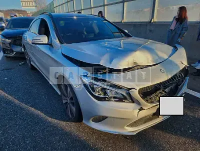 Photo 1 of 8: 2017 Mercedes-Benz CLA250 4Matic, VIN WDDSJ4GB1HN464827 — Korean insurance auction