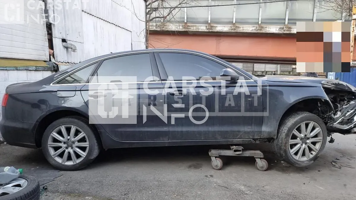 Photo 2 of 28: 2015 Audi A6 45 TDI quattro, VIN WAUZZZ4GXFN027918 — Korean insurance auction
