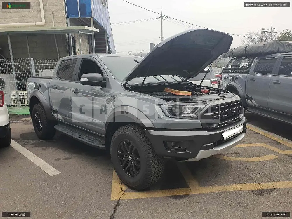 Photo 2 of 25: 2021 Ford Ranger Raptor, VIN 6FPPXXMJ2NMR19387 — Korean insurance auction